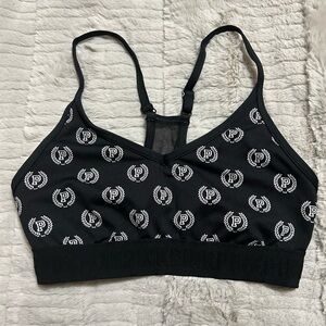 PINK Victoria's Secret Black Logo Bralette